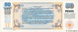 50 Pesos Spécimen ARGENTINA  1985 PS.2315s FDC