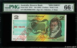 2 Dollars Spécimen AUSTRALIEN  1983 P.43ds