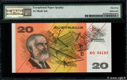 20 Dollars Spécimen AUSTRALIA  1983 P.46ds UNC-