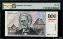100 Dollars Spécimen AUSTRALIA  1984 P.48as UNC-