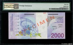 2000 Francs Spécimen BELGIEN  1994 P.151s fST+