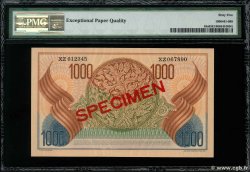 1000 Rupiah Spécimen INDONESIA  1952 P.048s FDC
