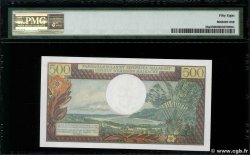 500 Francs - 100 Ariary MADAGASKAR  1966 P.058a fST