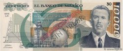 10000 Pesos Spécimen MEXICO  1987 P.090as FDC