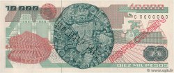10000 Pesos Spécimen MEXICO  1987 P.090as FDC