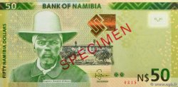 50 Namibia Dollars Spécimen NAMIBIA  2012 P.13as fST+