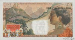 2 NF sur 100 Francs La Bourdonnais SAINT PIERRE E MIQUELON  1960 P.32 q.FDC