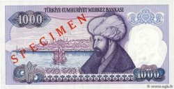 1000 Lira Spécimen TURKEY  1981 P.196s UNC-