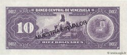 10 Bolivares Spécimen VENEZUELA  1992 P.061cs UNC-