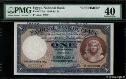 1 Pound Spécimen EGITTO  1948 P.022cs