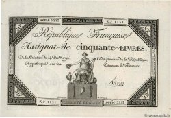 50 Livres FRANCE  1792 Ass.39a pr.NEUF