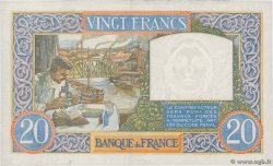 20 Francs TRAVAIL ET SCIENCE FRANCE  1941 F.12.15 XF