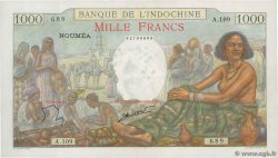 1000 Francs NOUVELLE CALÉDONIE  1963 P.43d XF+