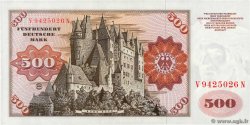500 Deutsche Mark GERMAN FEDERAL REPUBLIC  1977 P.35b AU+