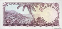 20 Dollars EAST CARIBBEAN STATES  1965 P.15n FDC