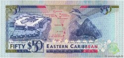 50 Dollars CARIBBEAN   1993 P.29g XF