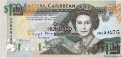 100 Dollars EAST CARIBBEAN STATES  1993 P.30g