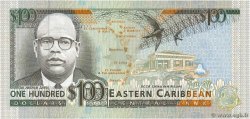 100 Dollars EAST CARIBBEAN STATES  1993 P.30g AU+