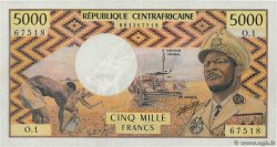 5000 Francs CENTRAFRIQUE  1971 P.03b TTB+