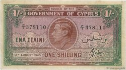 1 Shilling CYPRUS  1945 P.20 F