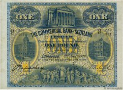 1 Pound SCOTLAND  1919 PS.323b F