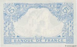 5 Francs BLEU FRANCIA  1916 F.02.46 AU+