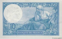 10 Francs MINERVE FRANCE  1916 F.06.01 AU+