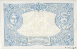 20 Francs BLEU FRANKREICH  1906 F.10.01 fST