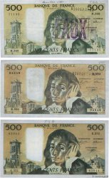 500 Francs PASCAL Faux FRANCE  1991 F.71.48x VF+