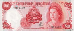 10 Dollars CAYMANS ISLANDS  1972 P.03 UNC-