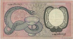 20 Gulden PAíSES BAJOS  1955 P.086 BC+
