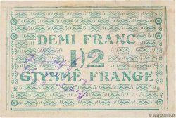 0,50 Franc ALBANIA  1917 PS.145b VF