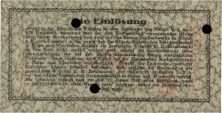 2/10 Dollar GERMANIA Hochst 1923 Mul.2525.14 q.FDC