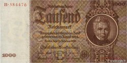 1000 Reichsmark DEUTSCHLAND  1936 P.184 ST