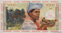 50 NF sur 5000 Francs FRENCH ANTILLES  1961 P.03a q.SPL
