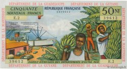 50 Nouveaux Francs FRENCH ANTILLES  1962 P.06a SC+