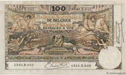 100 Francs BELGIO  1920 P.078