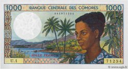 1000 Francs KOMOREN  1984 P.11a