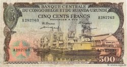 500 Francs BELGISCH-KONGO  1957 P.34