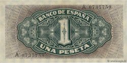 1 Peseta SPAIN  1940 P.122a XF+