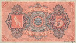 5 Kronur ISLANDIA  1920 P.15a EBC