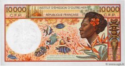 10000 Francs POLYNESIA, FRENCH OVERSEAS TERRITORIES  1986 P.04a AU