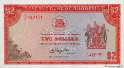 2 Dollars RHODÉSIE  1979 P.39a pr.NEUF