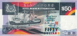 50 Dollars SINGAPUR  1987 P.22b ST
