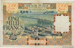 5000 Francs FRENCH AFARS AND ISSAS  1969 P.30 q.BB