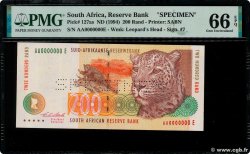 200 Rand Spécimen SOUTH AFRICA  1994 P.127as UNC