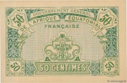 50 Centimes AFRIQUE ÉQUATORIALE FRANÇAISE  1917 P.01a UNC-