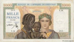 1000 Francs AFRIQUE OCCIDENTALE FRANÇAISE (1895-1958)  1945 P.24
