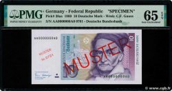 10 Deutsche Mark Spécimen GERMAN FEDERAL REPUBLIC  1989 P.38as
