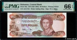 50 Dollars BAHAMAS  1984 P.48a